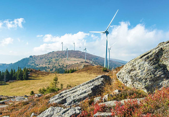 PB: Windstrom-Rekord zum Jahreswechsel in Österreich