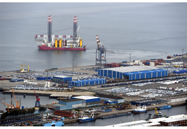 PB: Projektabschluss der Fundamentlogistik für „Deutsche Bucht“ in Cuxhaven
