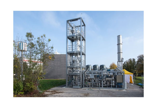 PB: Biomethanisierung mit Archaeen-Power: Forschungsanlage zum Power-to-Gas Verfahren im Solothurnischen Zuchwil, Schweiz. (c) Regio Energie