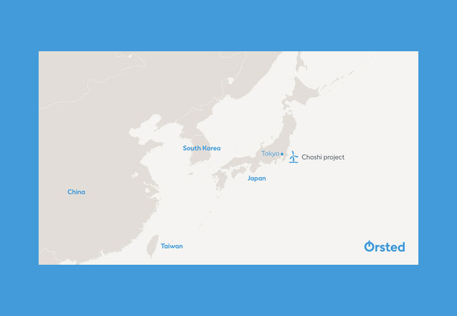 PB: Approximate location of Choshi site.