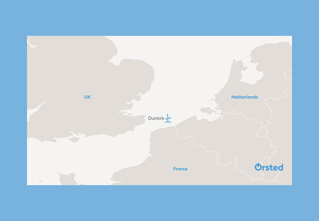 PB: Ørsted, Total und Elicio bieten gemeinsam für den Offshore-Windpark vor Dunkirk