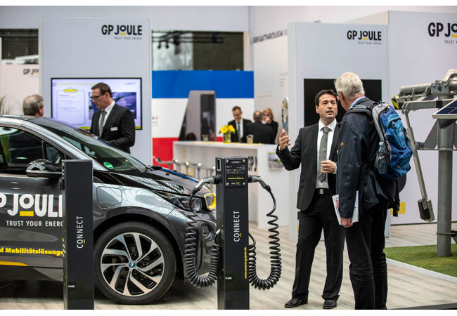 GP_JOULE_HannoverMesse / Bildrechte: GP JOULE; Bildinformation Messestand: GP JOULE Präsenz Hannover Messe 2018