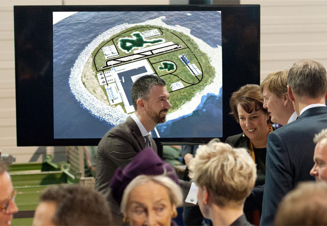 PM: Niederländischer König Willem-Alexander und Königin Máxima blicken auf Ideen und Planungen für Windenergie-Insel in der Nordsee