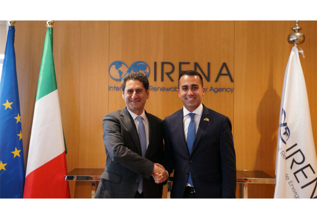 PB: IRENA Director-General and Deputy Prime Minister of Italy