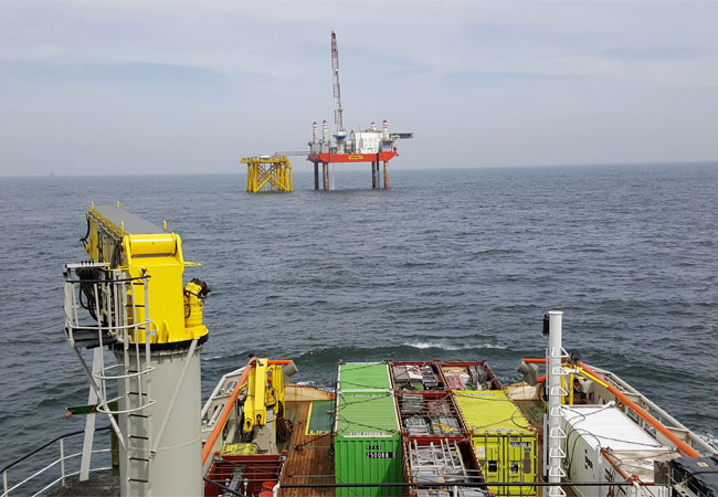 PB: Rhenus supplies the Borssele Alpha offshore platform