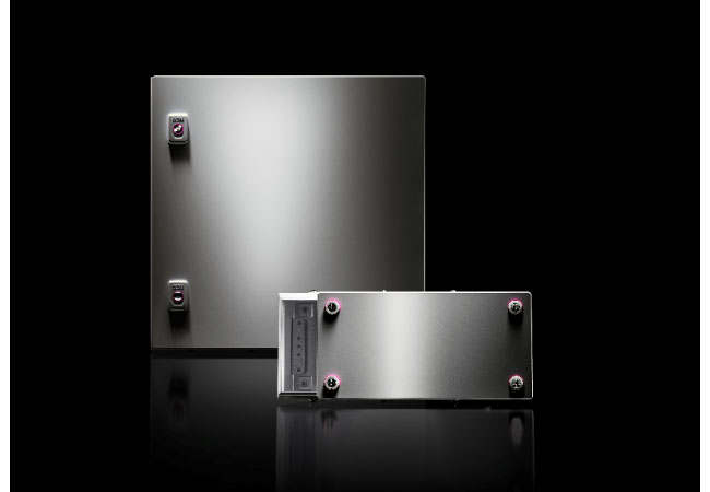 PB: Die neuen Klein- und Kompaktgehäuse AX und KX bieten eine einfachere und schnellere Montage sowie eine höhere Flexibilität und Sicherheit. Quelle Rittal GmbH & Co. KG