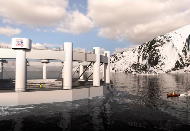 PB: The first remote-controlled submersible fish farm in the Arctic Ocean