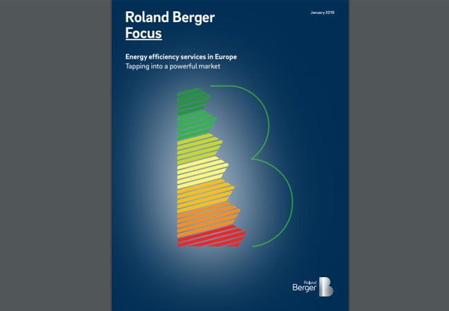 Studie: In ihrer neuen Studie "Energy Efficiency Services in Europe" erwarten die Experten von Roland Berger bis 2025 eine Verdoppelung des Geschäftsvolumens solcher Dienstleistungen auf rund 50 Milliarden Euro