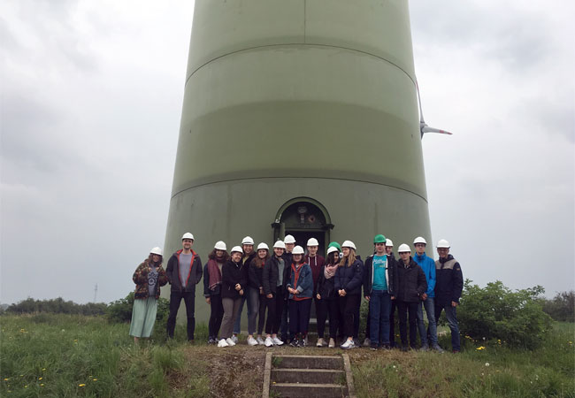 PB: Ausflug in den Windpark