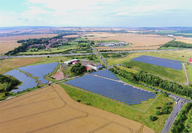 PB: BU: PV Park aus dem Portfolio von SUNfarming  / © SUNfarming