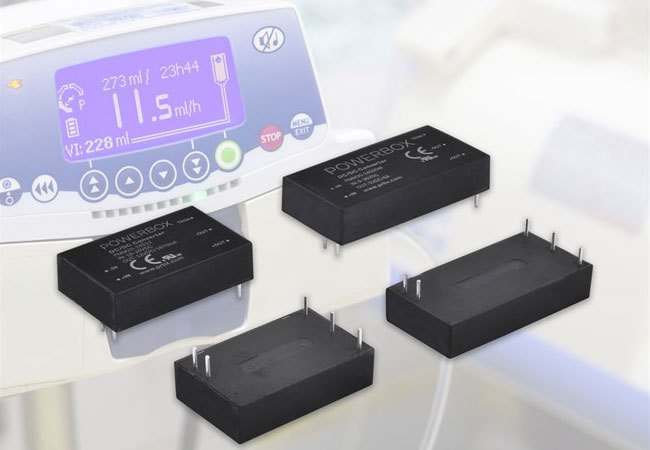 PB: Powerbox stellt 105 Modelle medizinischer DC/DC-Wandler mit 2xMOPP vor
