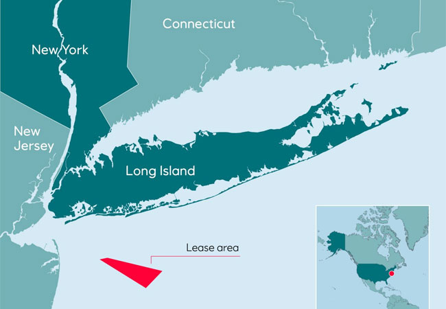 PB: Map of the Empire Wind project