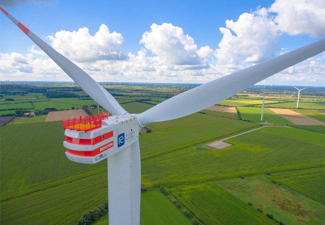 PB: BU: Die Deutsche Windtechnik übernimmt im Windpark Handewitt den Anlagenservice für Senvion 6.2M-Anlagen. © re:cap global investors ag