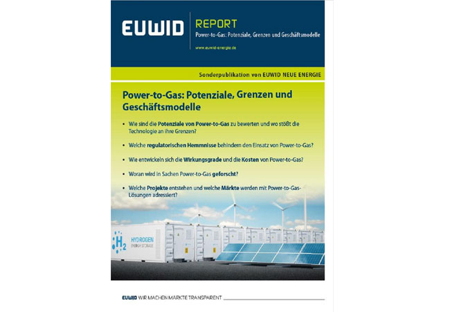 PB: Im Juli 2019 veröffentlicht: Der neue EUWID Report Power to Gas