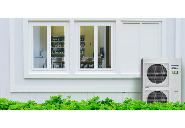 PB: Panasonic R32 PACi Klimasystem Außengerät 20 und 25 kW cmp