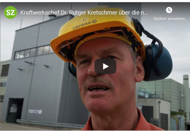 DREWAG speichert Windenergie mit 40MW Tauchsieder