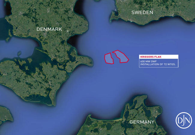 PB: Jan De Nul bags 600MW Kriegers Flak contract