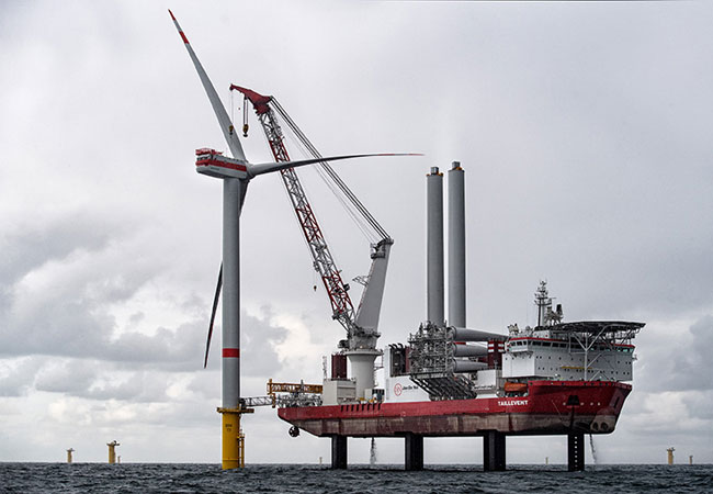 PB: BU: Die Deutsche Windtechnik übernimmt den Turbinenservice der neu gestellten Senvion-Anlagen im Offshore-Windpark Trianel Windpark Borkum II / © Trianel/TWBII
