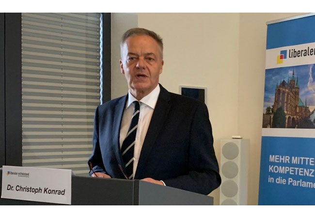 PB: Mit Vernunft gegen gewaltbereite Klimaakteure / Thomas L. Kemmerich fordert, die Sorgen der mittelständischen Automobilwirtschaft ernst zu nehmen / Quellenangabe: "obs/Liberaler Mittelstand Bundesverband e.V./Antje Bischof"