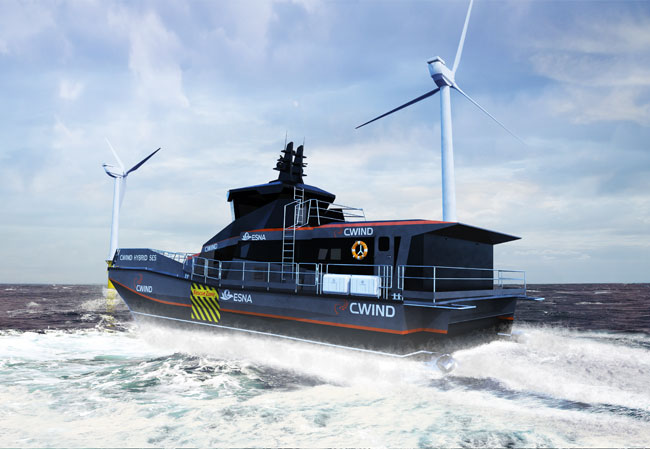 PB: CWIND SECURES CONTRACT TO DELIVER WORLD’S FIRST HYBRID PROPULSION SES TO ØRSTED