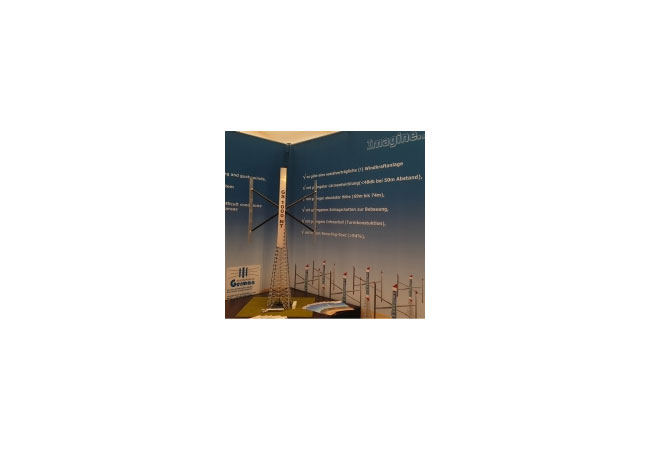 PB: Welt-Neuheit – Vertikale Windkraftanlage 1 MW, Husum Wind 2019