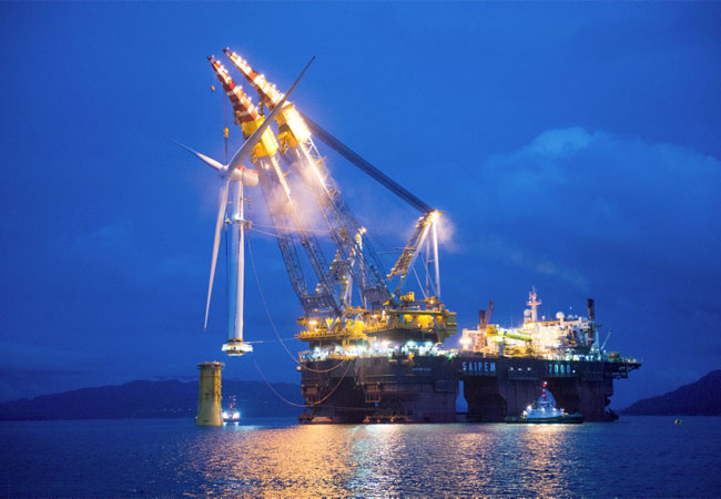 PB: Das größte schwimmende Offshore-Windkraftwerk der Welt, Hywind Tampen