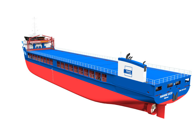 PB: Foto: Rhenus-Arkon-Shipinvest baut eine neue Eco-Shortsea-Flotte auf. Bildquelle: RHAS GmbH