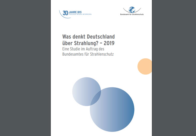 Studie: Strahlenbewusstseinsstudie des BfS: Bevölkerung wünscht sich mehr Aufklärung