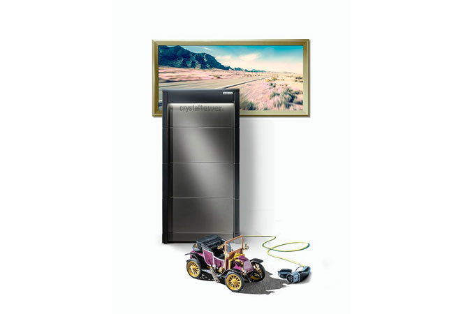 PB: Mit hoher Lade- und Entladeleistung, sowie offen Schnittstellen sind Powertrust Stromspeichersysteme der ideale Partner für neue Mobilität mit volatilen Energien. © powertrust