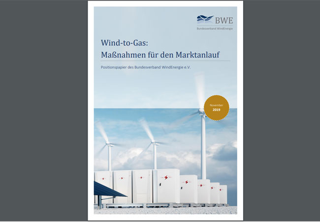 PB: BWE-Positionspapier Wind-to-Gas