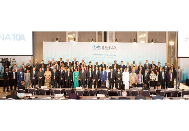 PB: 150 Countries Begin Discussions on Energy Transformation at 10th IRENA Assembly