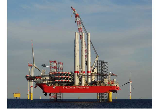 PB: Blue Tern working on Hohe See
