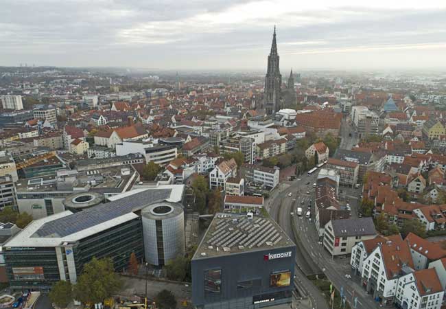 Pressefoto: Stadt Ulm, Abteilung Vermessung