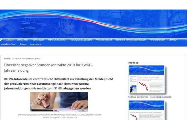 PB: BHKW-Infozentrum