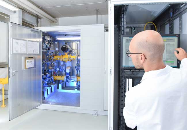PB: Pilotanlage zur Erprobung der Wasserstoffeinspeisung