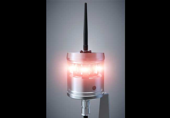 Pressefoto: BU: Neues Infrarot-Gefahrenfeuer der Quantec Signals GmbH erfüllt alle Anforderungen der AVV-Novelle 2020 und geht in Kürze in die Serienfertigung. / © Quantec Signals GmbH