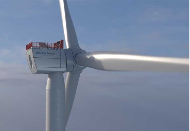 PB: Offshore-Windturbine SG 11.0-200 DD
