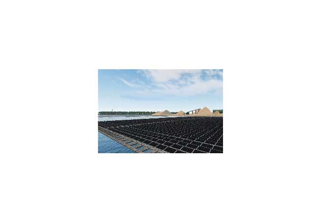PB: Vattenfall und K3 bauen erste schwimmende Solarinsel in den Niederlanden / © Vattenfall