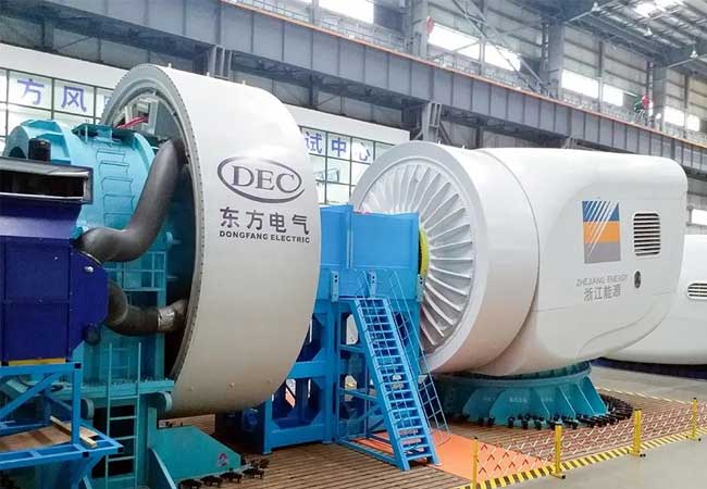 PB: DEC’s First 7MW Offshore Typhoon-resistant Wind Turbine Completed Assembly