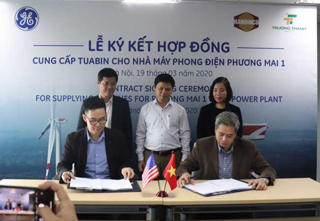 PB: Vertragsunterzeichnung, Phuong Mai Wind Power JSC wählt GE Renewable Energy für sein erstes Windprojekt in Vietnam