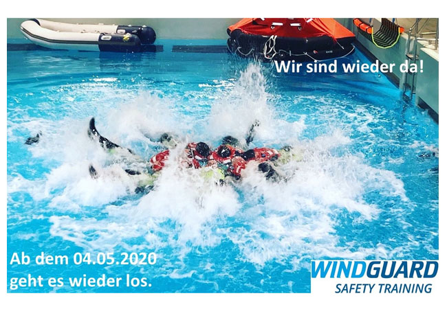PB: Ab dem 04.05.2020 dürfen wir wieder Kurse für euch machen. - Safety Trainings für Mitarbeiter der On- und Offshore-Windenergiebranche - Qualität, die überzeugt!