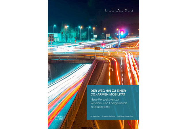 PB: Whitepaper / Der Weg hin zu einer CO2-armen Mobilität / c Stahl Automotive Consulting