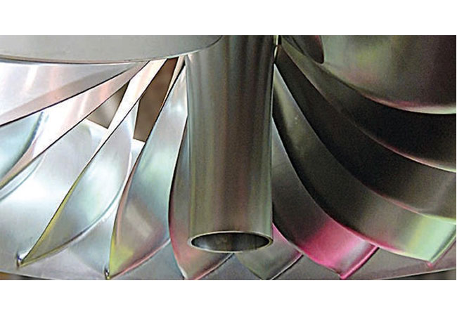 PB: Runner of a Francis-Turbine (example) © ANDRITZ
