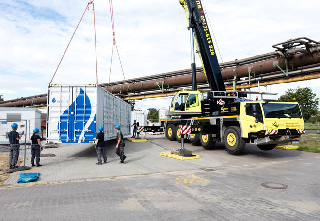 PB: Sunfire liefert weltweit grössten Hochtemperatur-Elektrolyseur an Salzgitter Flachstahl