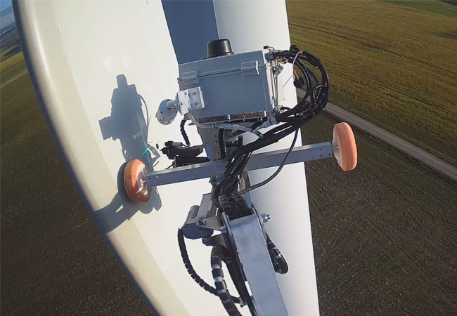 PB: Robotic Blade Care System im Einsatz