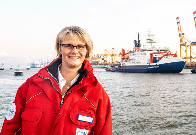 MOSAiC-Expedition kehrt zurück / Bundesforschungsministerin Karliczek / © BMBF/Hans-Joachim Rickel
