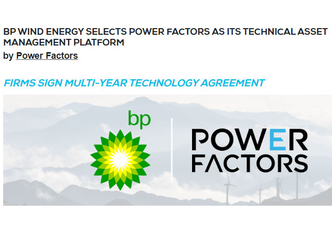 PB: Power Factors / bp wind
