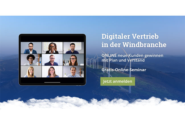 PB: Online Webinar der Windbranche