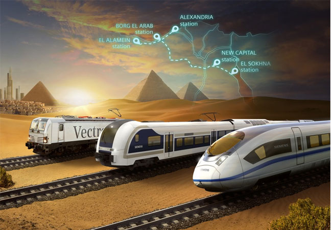 PB: Siemens Mobility unterzeichnet wegweisende Absichtserklärung zum Aufbau des ersten Hochgeschwindigkeitsnetzes in Ägypten