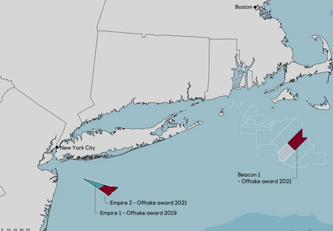 PB: Equinor wurde für den Bau des bislang größten US-amerikanischen Offshore-Windpark ausgewählt